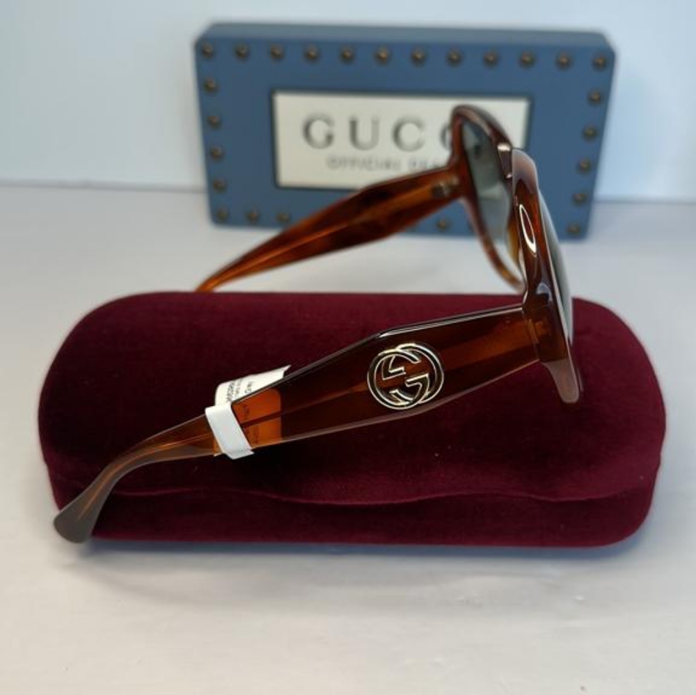 Authentic New Gucci GG0796S-003 56 Ladies Sunglasses - Picture 8 of 13